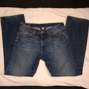 Lucky Brand Men's Straight Jeans - Medium Blue